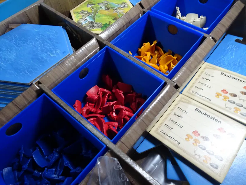 Hộp đựng фигурines Catan (Catan Figurenbox) - Image 1