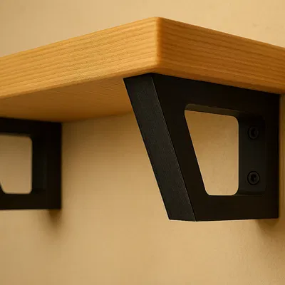 Giá đỡ tường in 3D cho kệ gỗ (Wall Bracket for Shelving)