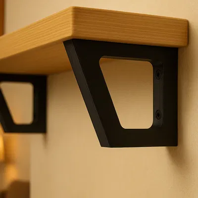 Giá đỡ tường in 3D cho kệ gỗ (Wall Bracket for Shelving)