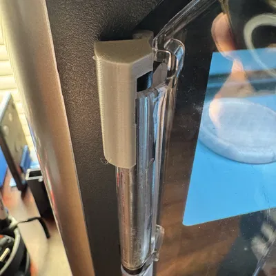 QIDI X-Max 3 – Chặn Giữ Cửa Mở Gắn Trùm Lên Bản Lề (Door Hold Open Over Hinge)