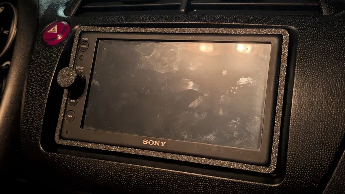 Đầu nối & tay bám núm volume cho Sony XAV-AX100 - Image 4