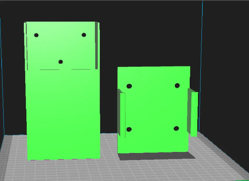 Móc treo tường 2 mảnh cho thước thủy (level) - Image 1