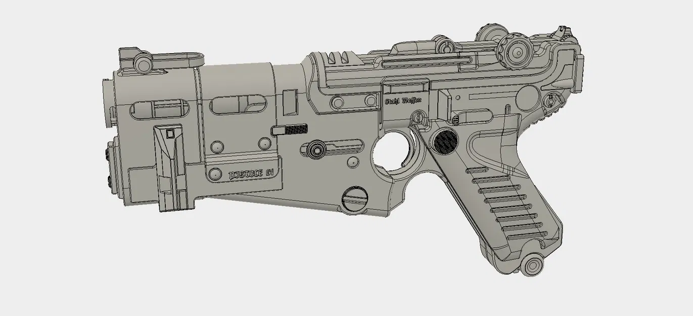 Wolfenstein: The New Colossus Luger 61 - Image 2