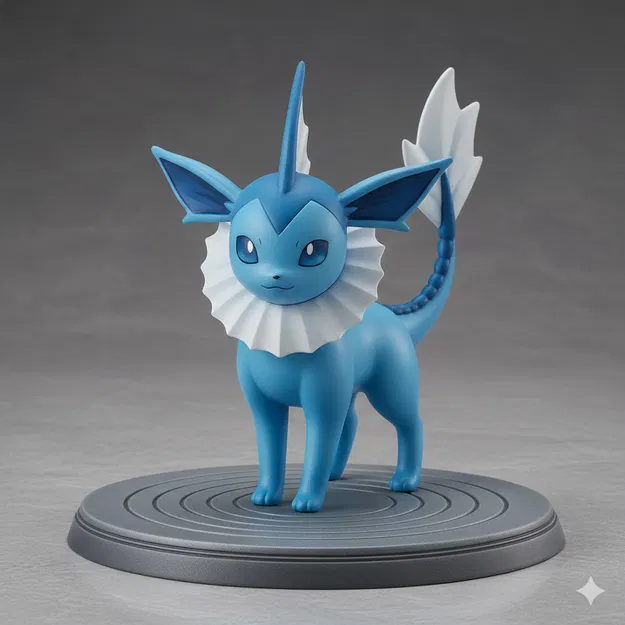 Mô hình Vaporeon để trang trí - Image 1