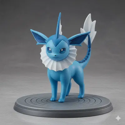 Mô hình Vaporeon để trang trí