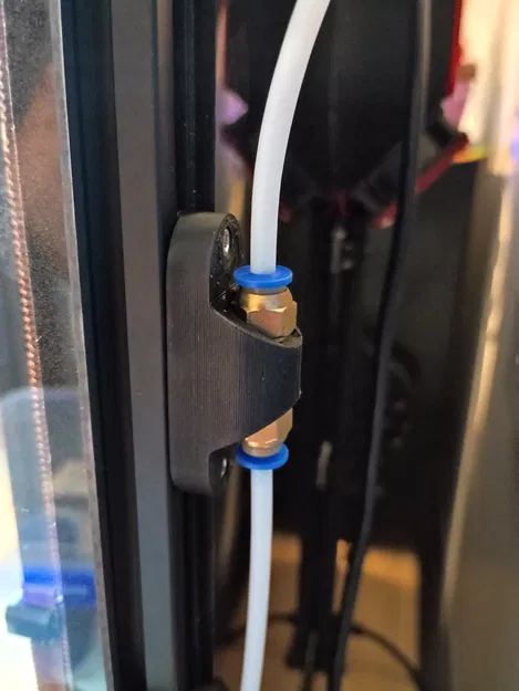 Đầu nối ống PTFE PC4-M6 in-line cho nhôm định hình 2020 - Image 1