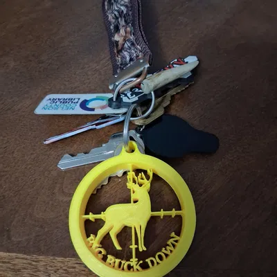 Móc khóa Nai (Deer Keychain)