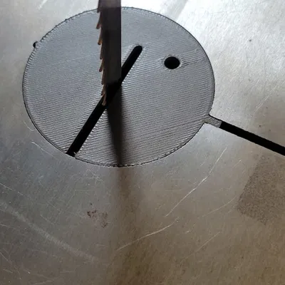 Tấm Throat Plate cho Grizzly G1019Z Bandsaw (2 phiên bản)