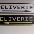 Bảng chỉ dẫn Delivery (Delivery Sign) - Thumbnail 1