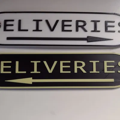 Bảng chỉ dẫn Delivery (Delivery Sign)