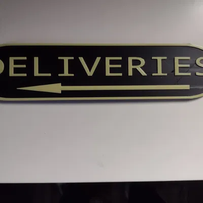 Bảng chỉ dẫn Delivery (Delivery Sign)