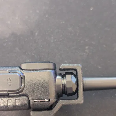 Nắp che núm volume Baofeng UV-5R – Chừa khoảng hở nhiều hơn