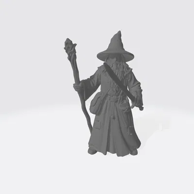 Gandalf the Grey – 2 tư thế (Standing & Battle Ready)