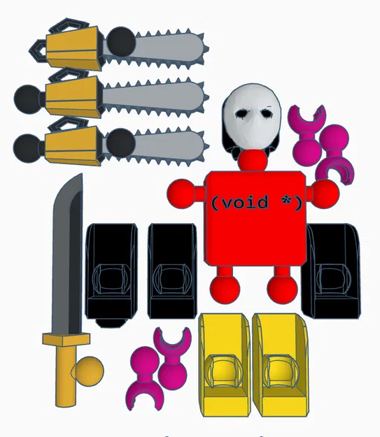 Mô hình Roblox Jason/Slasher Articulated (Combat Initiation) - Image 4