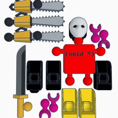 Mô hình Roblox Jason/Slasher Articulated (Combat Initiation)