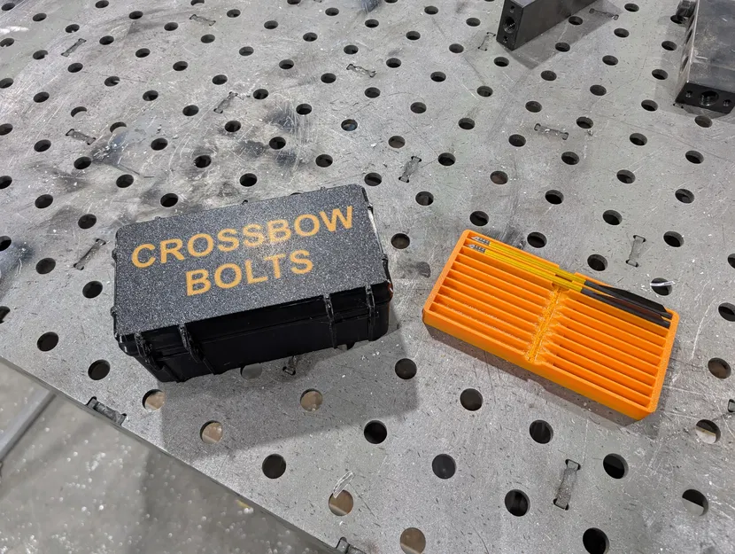 Hộp đựng mũi tên nỏ 6.3" (Crossbow bolt case 6.3") - Image 1