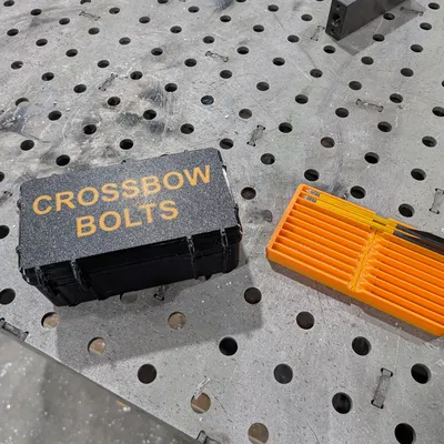 Hộp đựng mũi tên nỏ 6.3" (Crossbow bolt case 6.3")