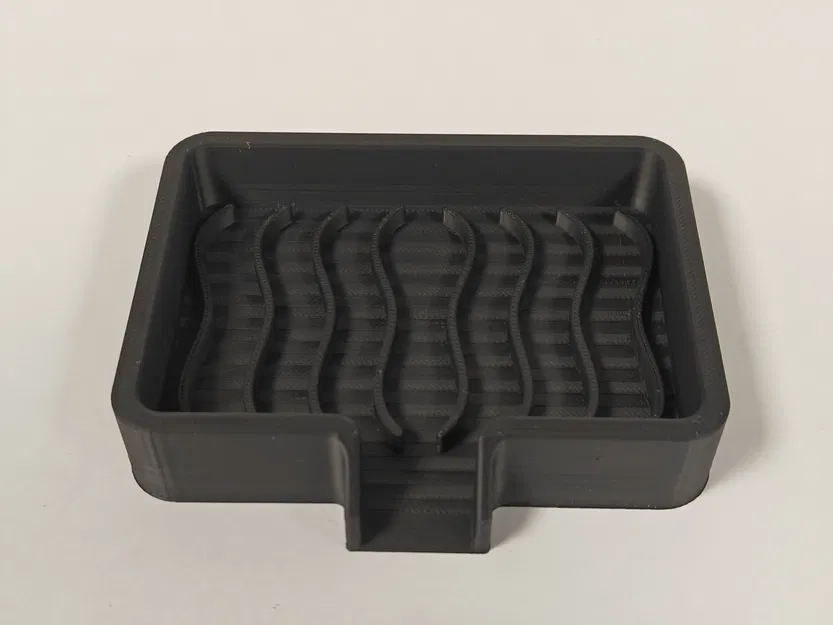 Khay Để Sponge Tự Thoát Nước V2 | Wave Drip Tray - Image 3
