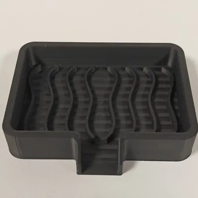 Khay Để Sponge Tự Thoát Nước V2 | Wave Drip Tray