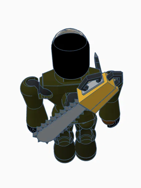 Jason khớp nối từ Roblox Escape Area 51/Forsaken (Mô hình Roblox) - Image 3