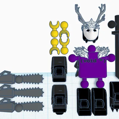 Mô hình Roblox khớp nối Combat Initiation Mystic Slasher/Jason