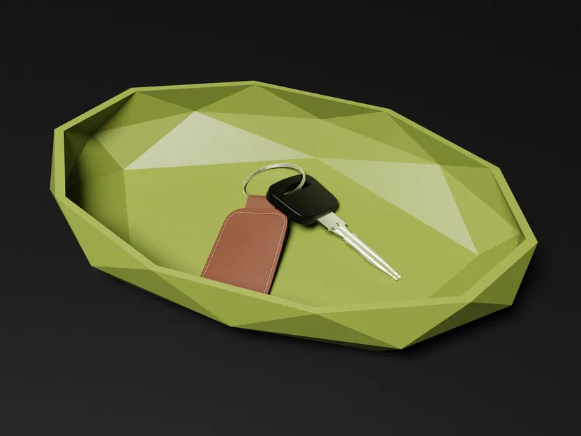 Khay đựng đồ lặt vặt Low Poly (Low Poly Catch All Tray) - Image 1