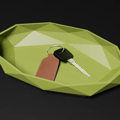 Khay đựng đồ lặt vặt Low Poly (Low Poly Catch All Tray)