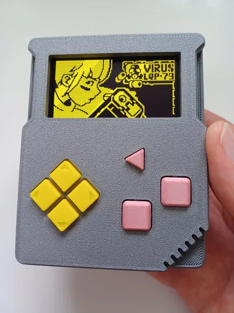 Cyberboy FX – máy chơi game handheld tương thích Arduboy FX màn OLED 2.42" - Image 1