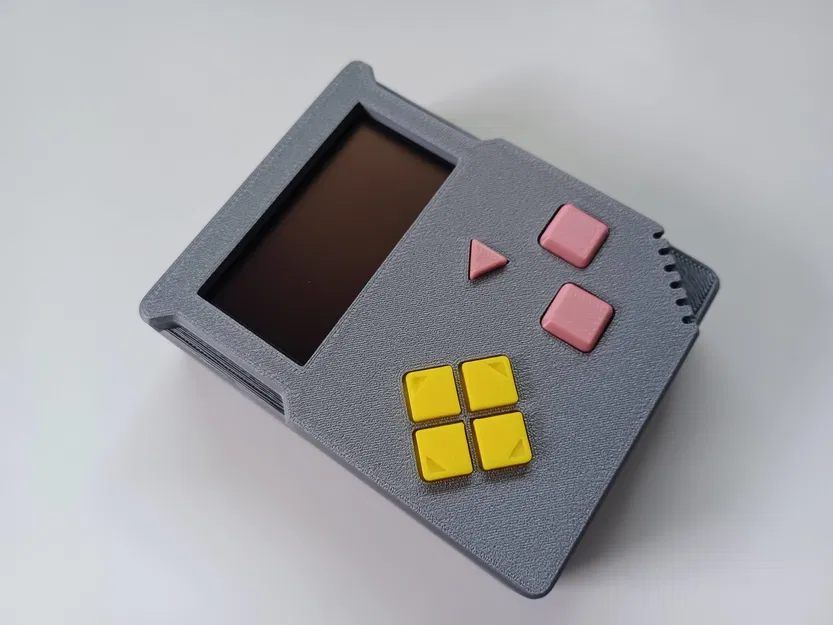 Cyberboy FX – máy chơi game handheld tương thích Arduboy FX màn OLED 2.42" - Image 4