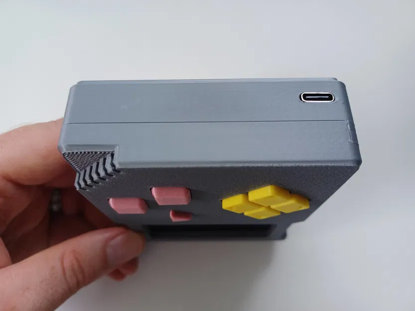 Cyberboy FX – máy chơi game handheld tương thích Arduboy FX màn OLED 2.42" - Image 5