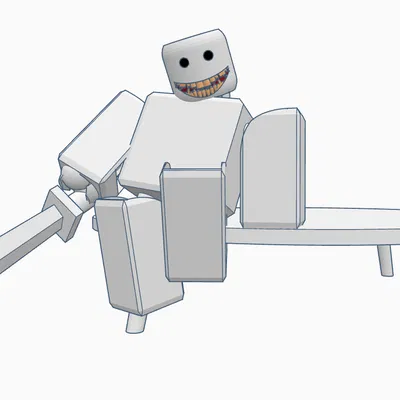 Mô hình Articulated Subject_0 từ Forsaken Roblox Figure (khớp động)