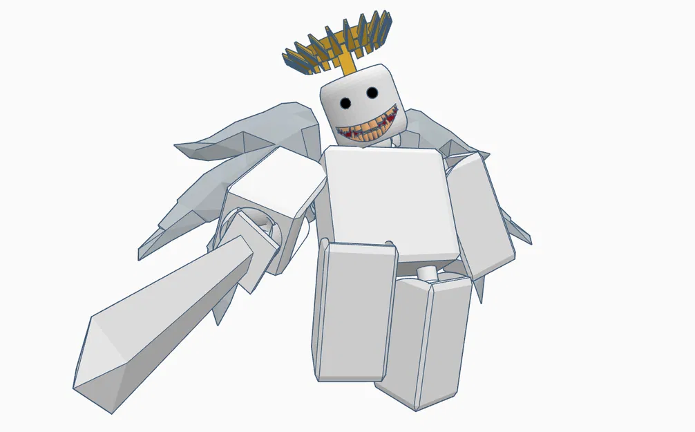 Mô hình Articulated Subject_0 từ Forsaken Roblox Figure (khớp động) - Image 4