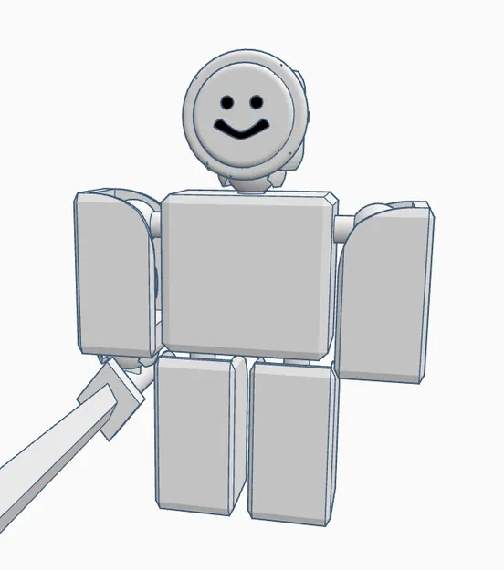 Mô hình Articulated Subject_0 từ Forsaken Roblox Figure (khớp động) - Image 5