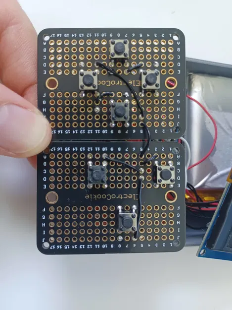 Cyberboy FX – máy chơi game handheld tương thích Arduboy FX màn OLED 2.42" - Image 11