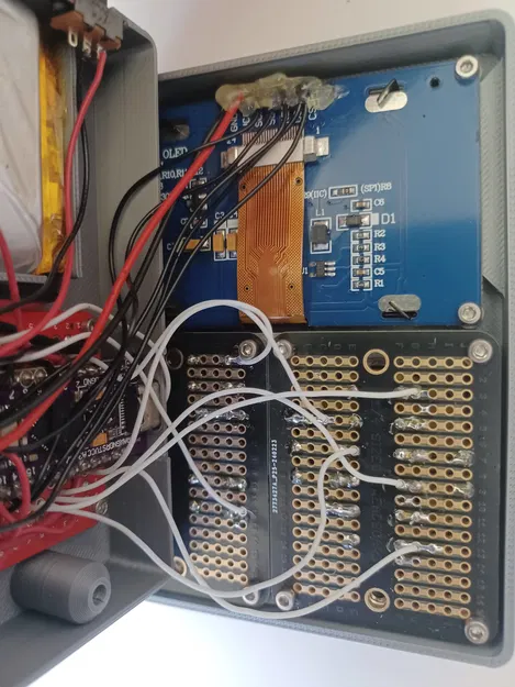 Cyberboy FX – máy chơi game handheld tương thích Arduboy FX màn OLED 2.42" - Image 12