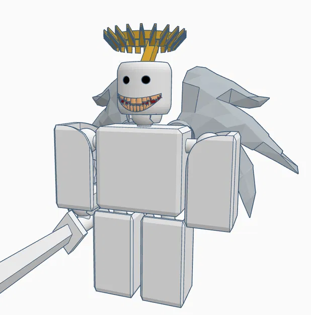 Mô hình Articulated Subject_0 từ Forsaken Roblox Figure (khớp động) - Image 9