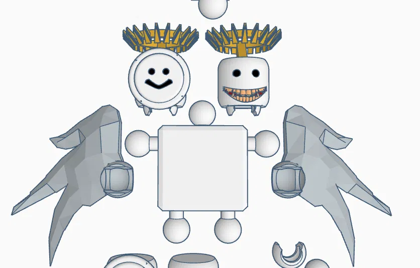 Mô hình Articulated Subject_0 từ Forsaken Roblox Figure (khớp động) - Image 12