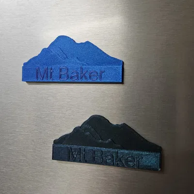 Nam châm tủ lạnh Mount Baker