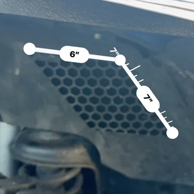 Nắp che inner fender cho Jeep Wrangler