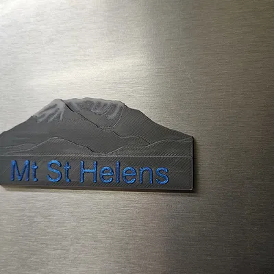 Magnet tủ lạnh Mount Saint Helens