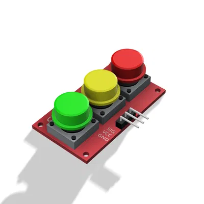 Module cảm biến nút nhấn 3 kênh OPEN-SMART (OPEN-SMART 3 Channel Button Sensor Module)
