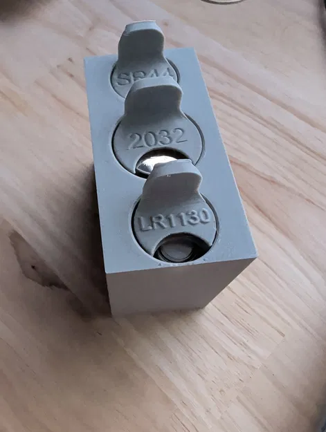 Khay giữ pin cúc áo LR1130/LR54 (Coin Battery Holder) - Image 3