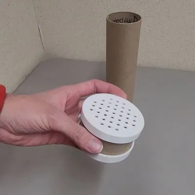 Nắp bịt và khớp nối cho ống carton từ cuộn băng keo đóng gói/bubble wrap