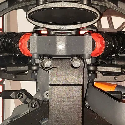 Arrma Granite 223s V4 Body Lift & Chassis Brace (Nâng body 7mm & brace)