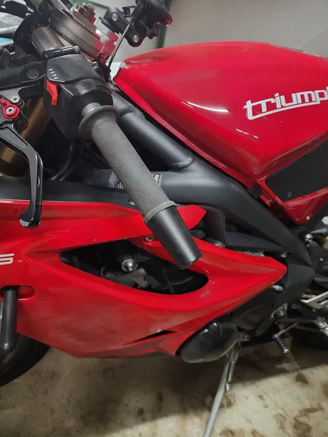 Chụp Bar End cho Triumph Daytona 675 (Triumph Daytona 675 Bar End) - Image 4