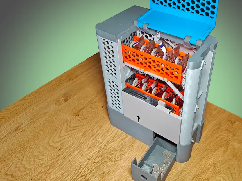 Máy Bán Hàng Tự Động Chạy Bằng Xu (Coin Operated Vending Machine) - Image 6