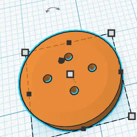 Nút áo sơ mi 4 lỗ