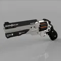 Deus Ex: Human Revolution Diamondback .357 Revolver (prop) - file in 3D - Thumbnail 1