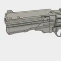Deus Ex: Human Revolution Diamondback .357 Revolver (prop) - file in 3D - Thumbnail 2