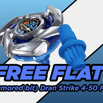 Beyblade X Bit: Free Flat [Bit đồn đoán của Dran Strike]